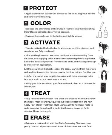 IGK Color Permanent Color Kit Latte - Professional Hair Dye Kit - Buy Online on GoSupps.com