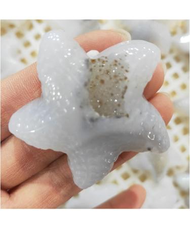 Gemstones and Crystals 1Pcs 3-5cm Agate Starfish Ornament Stone Stone Mineral Specimen - Buy Online on GoSupps.com