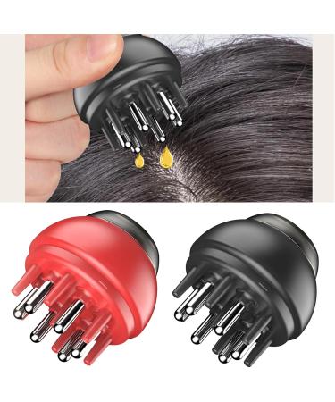 Mini Massage Comb for Scalp Care - Promotes Hair Growth & Reduces Stress | Black - International Shipping Available - Buy Online on GoSupps.com