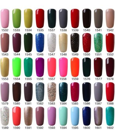 Vishine Brand Nail Varnish Gloss Polish 8ml Bottle UV Gel Polish Nail Manicure Lacquer #1332 1332-8ml - Buy Online on GoSupps.com