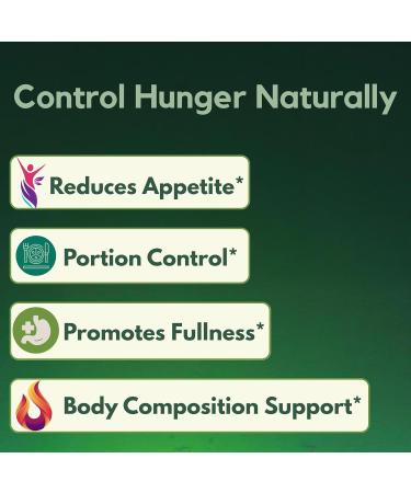 FLOWNUTRITION Natural Appetite Suppressant for Women & Men Non-Stimulant Satiety Support & Holistic Daily Formula. Helps Control Hunger & Curb Cravings Naturally 60 Veggie Capsules - Buy Online on GoSupps.com