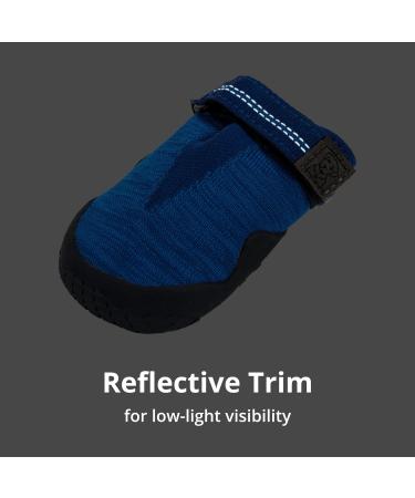 Ruffwear Hi & Light Dog Shoes - Premium Breathable Trail Boots for Dogs | Grip & Protection for Running Climbing & Injured Paws - Blue Pool 4.4cm - Buy Online on GoSupps.com