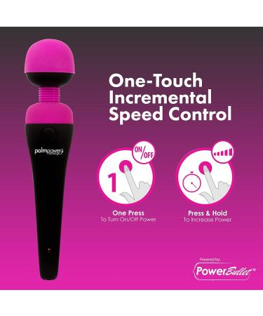 Buy Palm Power BMS The Swan Wand Massage Stick - Pink Personal Massager | International Shipping - Buy Online on GoSupps.com
