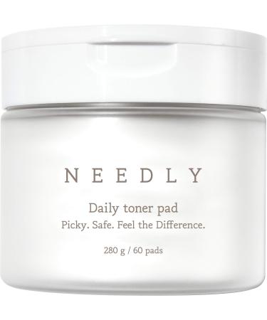 Needly | Exfoliating Facial Pads with BHA & PHA | Daily Toner Pad | for Pore Tightening