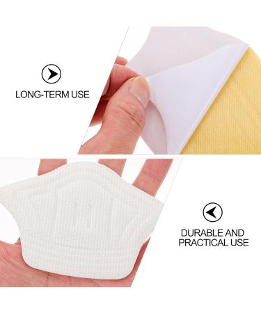 FOMIYES 15 Pairs High Heel Comfort Pads & Cushion Sleeve - Cuttable Half Size Stickers for Women's White High Heels | Heel Guards & Protectors - Buy Online on GoSupps.com
