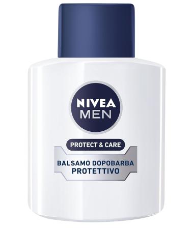 Nivea Men Protect & Care Aftershave - 2x100ml | Soothing Aloe Vera Vitamin E & Pro-Vitamin B5 Moisturizing Balm - International Shipping Available - Buy Online on GoSupps.com