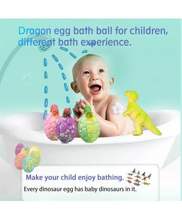 Jurassic Bathing Balls Set - 6PCS Foam Bath Toys for Kids & Adults | Dinosaur Toy Bath Balls with Natural Plant Essence | Ideal for Swimming & Relaxation - Buy Online on GoSupps.com