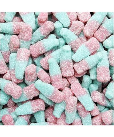 Fizzy Bubblegum Bottles - Bubblegum flavour jelly sweets Bag (1.5kg) - Buy Online on GoSupps.com