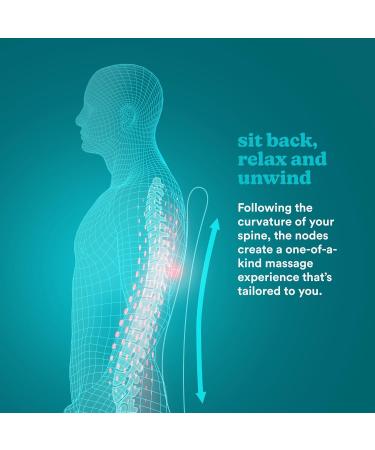 Shop Homedics Shiatsu Massage Seat - Adjustable Back Massager with Heat & Vibration for Relaxation - International Shipping Available - Buy Online on GoSupps.com