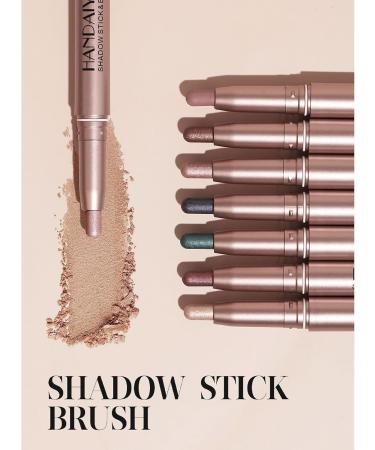 MCAORI Double End Glitter Matte Eyeshadow Stick Pencil Eyeshadow Makeup Waterproof Bicolor ShimmersCosmetics Beauty Makeup Tool - Buy Online on GoSupps.com