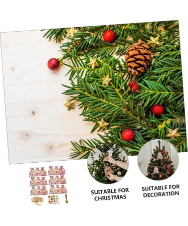 Zerodeko 1 Set Christmas Calendar Calendars Decor Mini Candy Bags Mini Calendar Wrapping Bags Cloth Bag - Buy Online on GoSupps.com