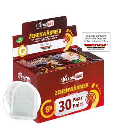 Thermopad toes warmer - The original: 30 pairs of heat pads for 8 hours of warmth |Immediately operational foot warmer |Extra warm foot warmer - ideal for outdoor activities & ski boots |Footwarm pillow single - Buy Online on GoSupps.com