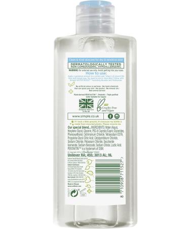 Simple Hydrating Micellar Cleansing Water 200ml - Buy Online on GoSupps.com