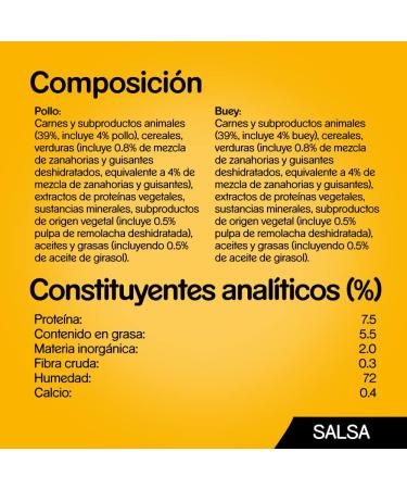 PEDIGREE Pouch - Chicken Beef and Vegetables in Gravy - Wet Food for Adult Dogs - 13 Multipacks of 4 x 100g Bags - Buy Online on GoSupps.com