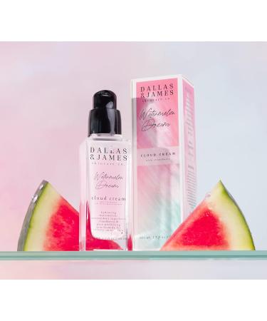 Dallas & James Watermelon Dream Cloud Cream Moisturizer | Oil-Free Gel-to-Water Formula with Niacinamide & Cloudberry for Glowing Skin - International Shipping Available - Buy Online on GoSupps.com