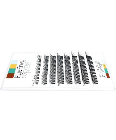 Individual Cluster Lashes In Spotlight D curl 8mm Extra Short Faux Mink Wispy EyeEnvy Express Lash Extensions - Buy Online on GoSupps.com