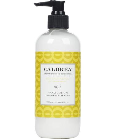 Caldrea Hand Lotion with Shea Butter, Aloe Vera & Glycerin | Sea Salt Neroli Scent 10.8 oz - Buy Online on GoSupps.com