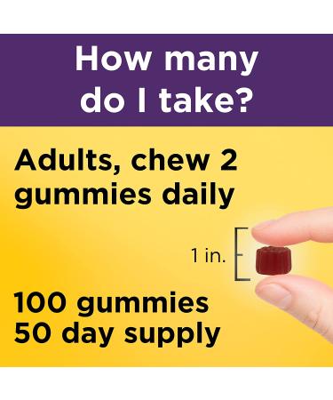 Nature Made Elderberry with Vitamin C and Zinc Gummies - Immune Support Supplement, 100 Count - Buy Online on GoSupps.com