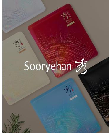 Sooryehan BLACK GINSENG Firming Facial Sheet Masks (5 pcs) - Korean Anti-Aging Mask for Skin Elasticity & Wrinkle Reduction | Shop Now for International Shipping - Buy Online on GoSupps.com