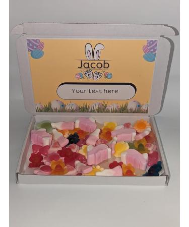 Personalised Easter sweet box Easter Bunny sweet box Easter sweets| Easter niece gift | Easter nephew gift| Easter candy box - Buy Online on GoSupps.com