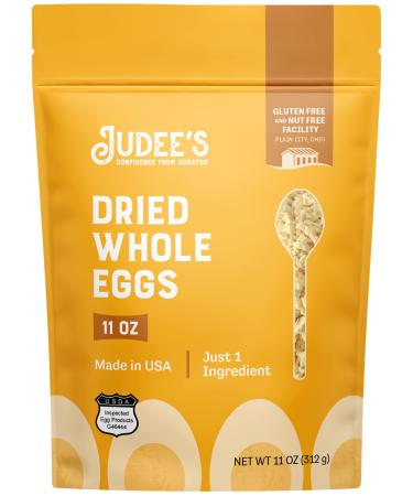 Judee’s Whole Egg Powder Just One Ingredient Pasteurized - 11oz - Buy Online on GoSupps.com
