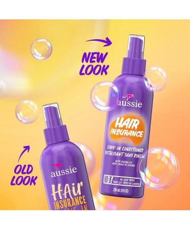 Aussie Hair Insurance Leave-In Conditioner with Jojoba Oil & Sea Kelp | 8 fl oz - Buy Online on GoSupps.com