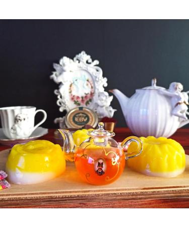 Luxurious Saffron Gift Box for Chefs: 9 Gr Grade A+ Organic Super Negin Coupe Saffron Threads Green Cardamom Rose Bud Tea Dried Saffron Teapot Small Brass Mortar and Pestle (Navy Velvet Box) - Buy Online on GoSupps.com
