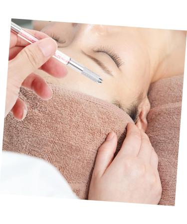 Healeved 10pcs Crystal Eyebrow Pencil Microblade Needle Holder Dual End Microblading Pens Makeup Gadgets Abs - Buy Online on GoSupps.com