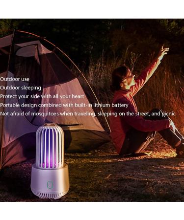 Insect Killer Mosquito Killer Lamp Outdoor and Indoor Waterproof Insect Fly Pest Attractant Trap USB Power for Backyard Patio - Buy Online on GoSupps.com