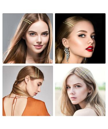 50pcs Gold Jumbo Bobby Pins - 3.34 Inch Metal Hair Clips for Women & Girls | Hair Decoration Accessories for Thick Long Updo Styles - Buy Online on GoSupps.com