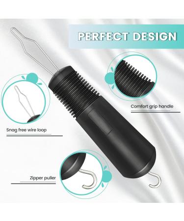 Milifox Zukthilfe - 2 Piece Button & Zipper Aid for Seniors | Arthritis & Limited Mobility Solutions - Buy Online on GoSupps.com