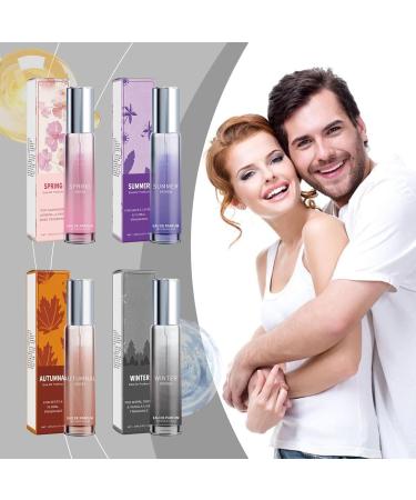 Pheromones Perfumes for Women Long-lasting and Addictive Personal Roll-on Pheromone Perfume Oil Fragrance Cologne for Women to Attract Men (Gray) (D) - Buy Online on GoSupps.com