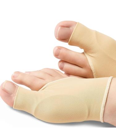 Hallux valgus rail 1 pair of bale toe correction hallux valgus bandage hallux valgus correction breathable and elastic valgus hallux socks for relieving pain and real toe big toe