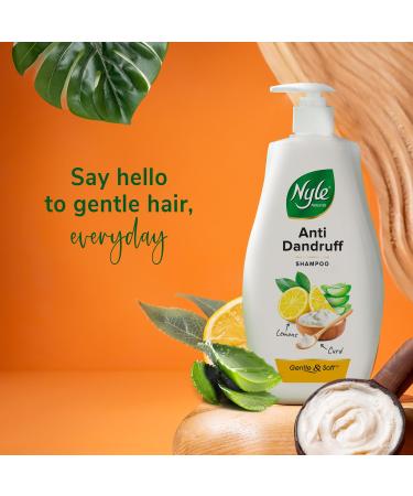 Nyle Anti Dandruff Shampoo 800ml - Effective Hair Care for All Hair Types | International Shipping Available - Buy Online on GoSupps.com