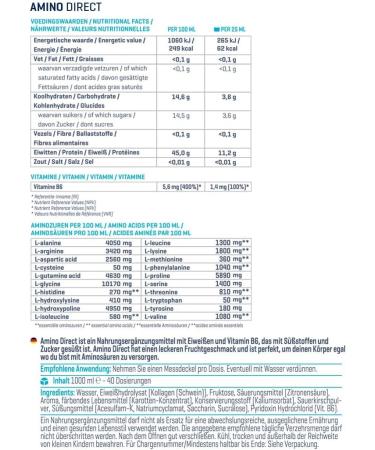 Anona Body & Fit Amino Direct Mixed Fruit 1000 ml - Buy Online on GoSupps.com