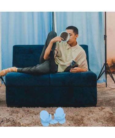 Lurrose 12 Pairs Disposable Pedicure Slippers | Foam Flip Flops for Spa, Nail Salon, Home Use - Buy Online on GoSupps.com