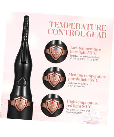 Beatifufu 1set Heated Eyelash Curler Makeup Tool Practical Eyelash Tool Portable Eyelash Curler Electric Eyelash Tool Makeup Eyelash Curler Electric Eyelash Curler USB Eyelash Curler - Buy Online on GoSupps.com