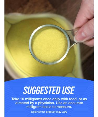 BulkSupplements Vitamin K1 Powder - 100 mcg Vitamin K Supplement for Dogs & Humans - 250 Grams - High-Quality Dry Vitamin K1 - Buy Online on GoSupps.com