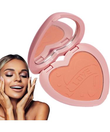 Face Blush Powder - Matte Face Blush with Mirror Blush Travel Size Face Makeup Supplies for Shopping Home Travel Aallyn - Buy Online on GoSupps.com