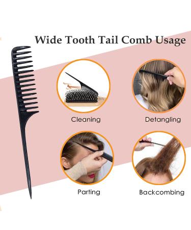 Boar Bristle Hair Brush for Women & Kids - Smoothing Detangling Hairbrush for Thick, Curly, Wet & Dry Hair - Adds Shine, Improves Texture - Includes Hair Comb and Giftbox - White - Buy Online on GoSupps.com