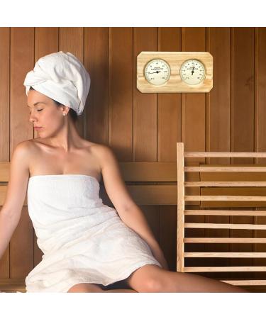 Imtrub 2-in-1 Sauna Thermometer Hygrometer - High-Quality Temperature & Humidity Measurement for Sauna Accessories - Buy Online on GoSupps.com