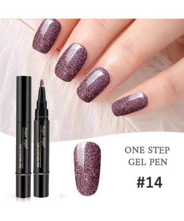 Graffiti Pens | 3 In-1 Not Easy To Fade Nail Polish Drawing - Manicure Tools For Quick Dry Gel Nail Polish BEDR123-14 - Buy Online on GoSupps.com