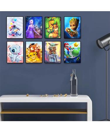 FFPTBNYX 12 Pack Diamond Painting Kits for Adults - 5D DIY Art with Round Full Drill Diamonds - Beginners Gem Paintings for Home Decor - 12X16 Inch - Buy Online on GoSupps.com