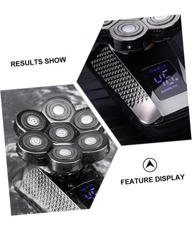 Beaupretty 1 Set Razor - Waterproof Electric Shaver & Beard Trimmer for Men with Digital Display | International Shipping - Buy Online on GoSupps.com