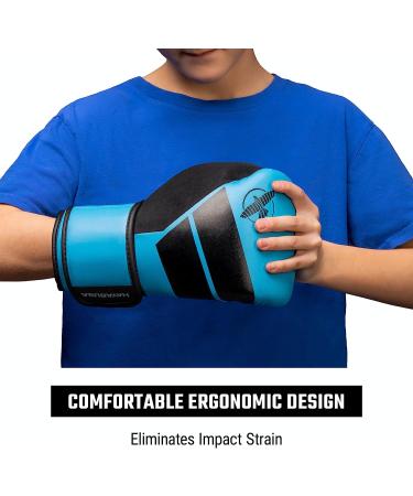 Hayabusa S4 Kids Boxing Gloves | 8oz | Blue | Boys & Girls - Buy Online on GoSupps.com