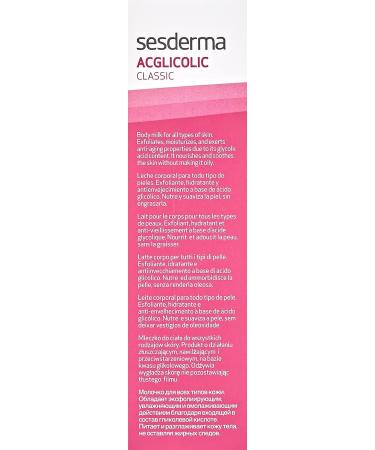 Sesderma ACGLICOLIC CLASSIC Body Lotion 6.8 Fl Oz - Smooth and Hydrate Skin | Single Pack - Buy Online on GoSupps.com