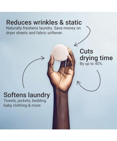 Natural Hemp Dryer Balls - 5x Absorbent Eco-Friendly Cruelty-Free | Hypoallergenic & Wrinkle-Reducing | Pack of 3 - International Shipping Available - Buy Online on GoSupps.com