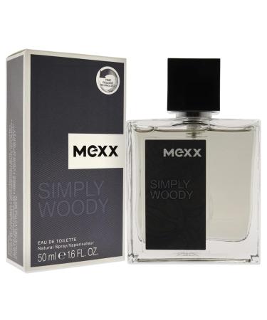 Mexx Simply Woody Eau de Toilette Spray 1.6 Fl Oz (Pack of 2) - Buy Online on GoSupps.com