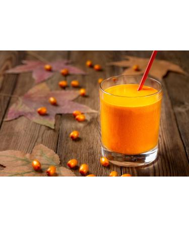 Klimmek Premium Organic Sea Buckthorn Juice 100% Natural - 3L Bag-in-Box Vegan - Direct Juice from Mecklenburg Vorpommern - Buy Online on GoSupps.com