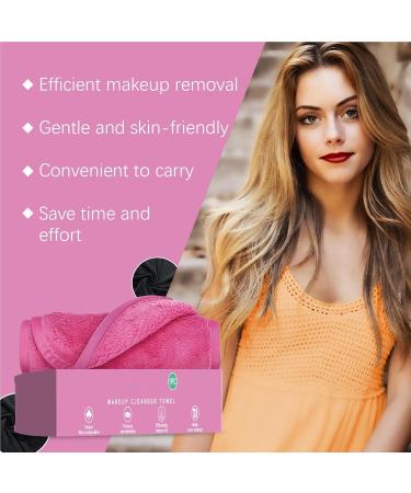 Fulenyi Makeup Cleanser Towel | Reusable Facial Cleaner Towel - Makeup Remover Face Cloth Light Weight Face Cleansing Towel for Daily Use Dating - Buy Online on GoSupps.com